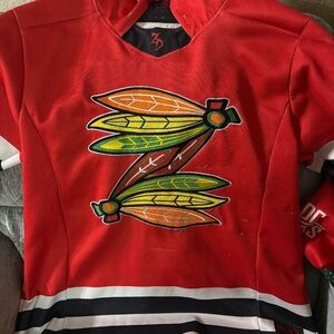 Zeds dead Chicago blackhawks collab jersey